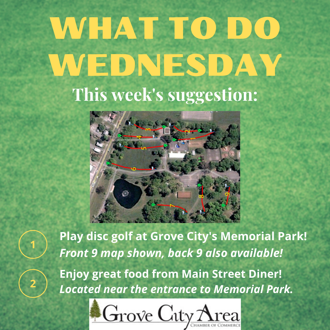 What To Do Wednesday Disc Golf and a Diner
