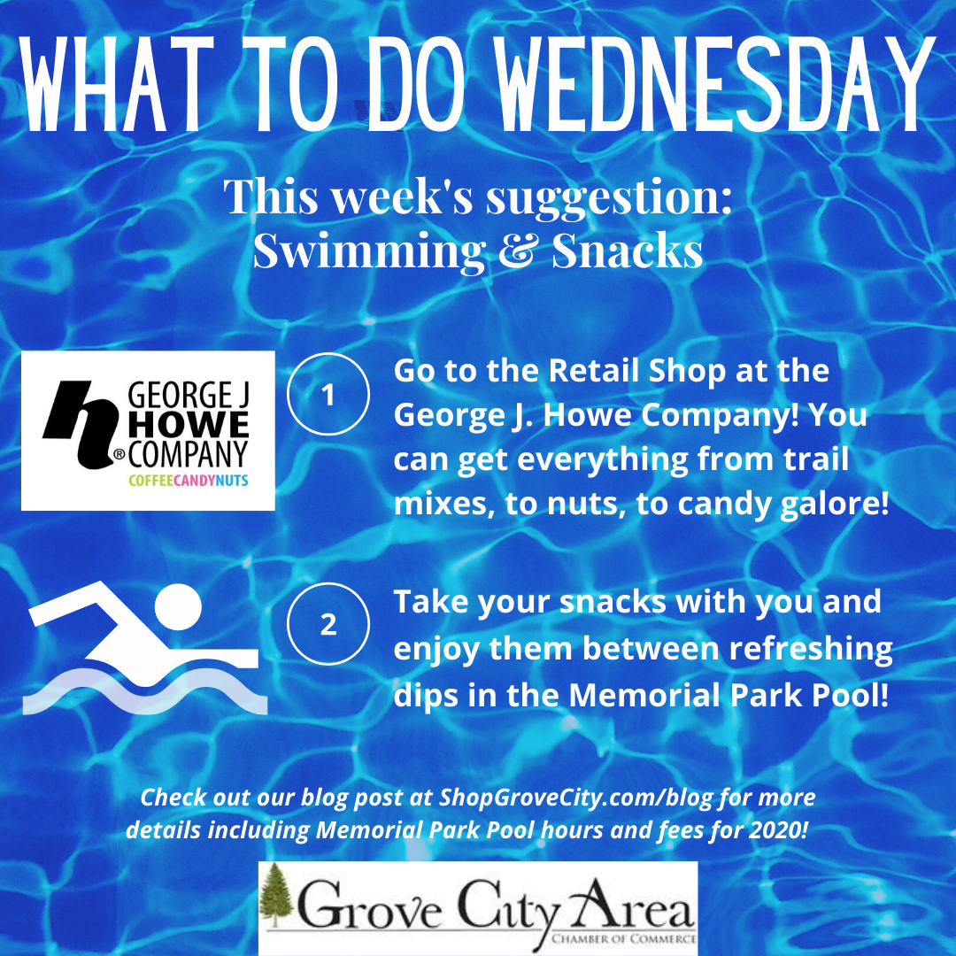 What To Do Wednesday: Swimming & Snacks