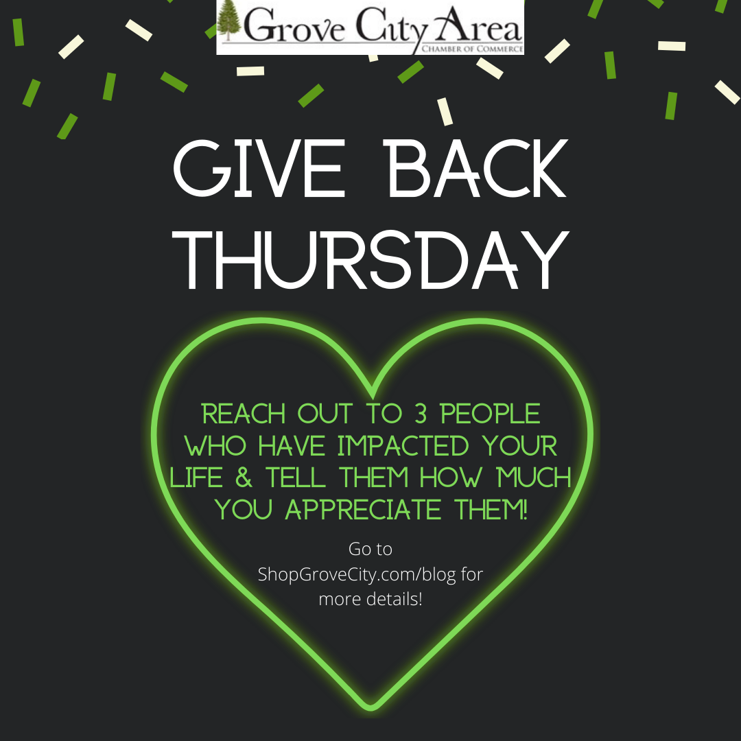Give Back Thursday: Show Appreciation
