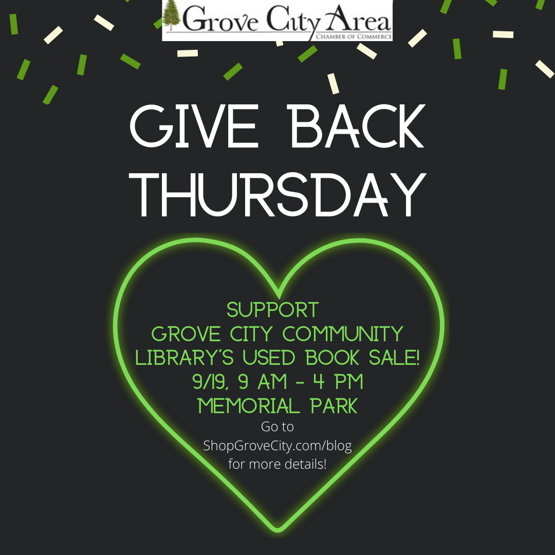 Give Back Thursday: Library Used Book Sale