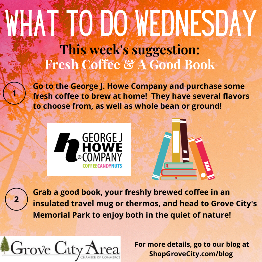 What To Do Wednesday: Fresh Coffee & A Good Book
