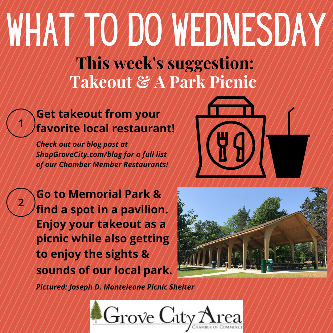 What To Do Wednesday: Takeout & A Park Picnic