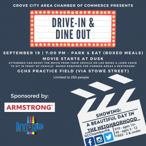 Drive-In & Dine Out @ GCHS Practice Field (via Stowe Street)