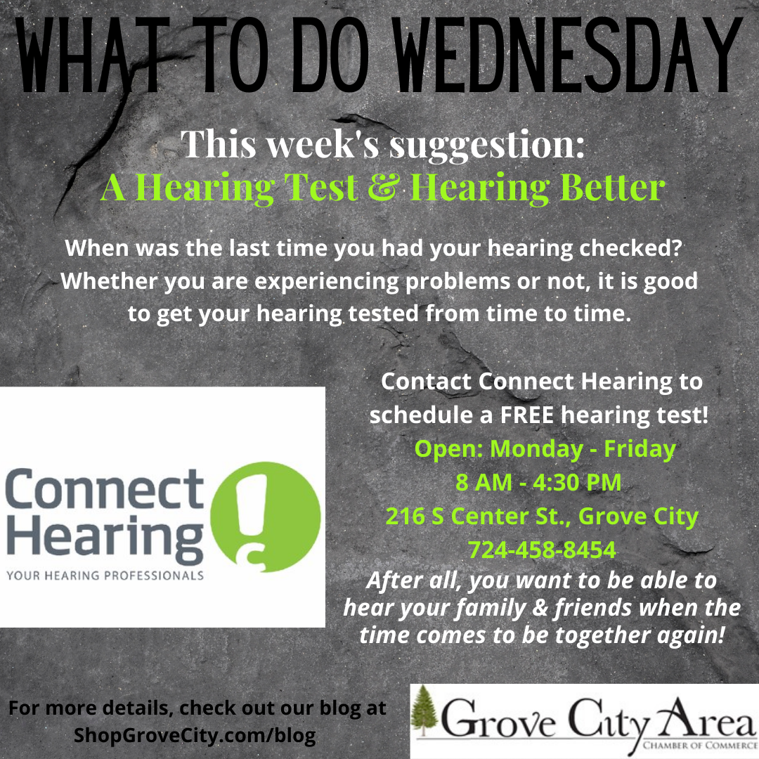What To Do Wednesday: A Hearing Test & Hearing Better