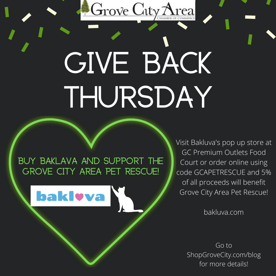 Give Back Thursday: Buy Baklava and Help GC Area Pet Rescue