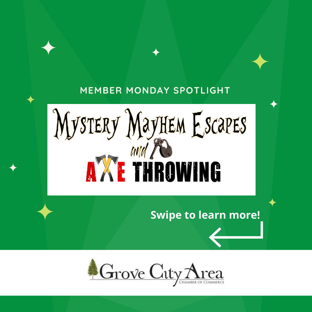 Member Feature: Mystery Mayhem Escapes & Axe Throwing
