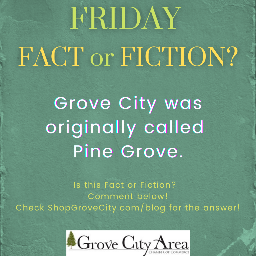 Friday Fact or Fiction #1