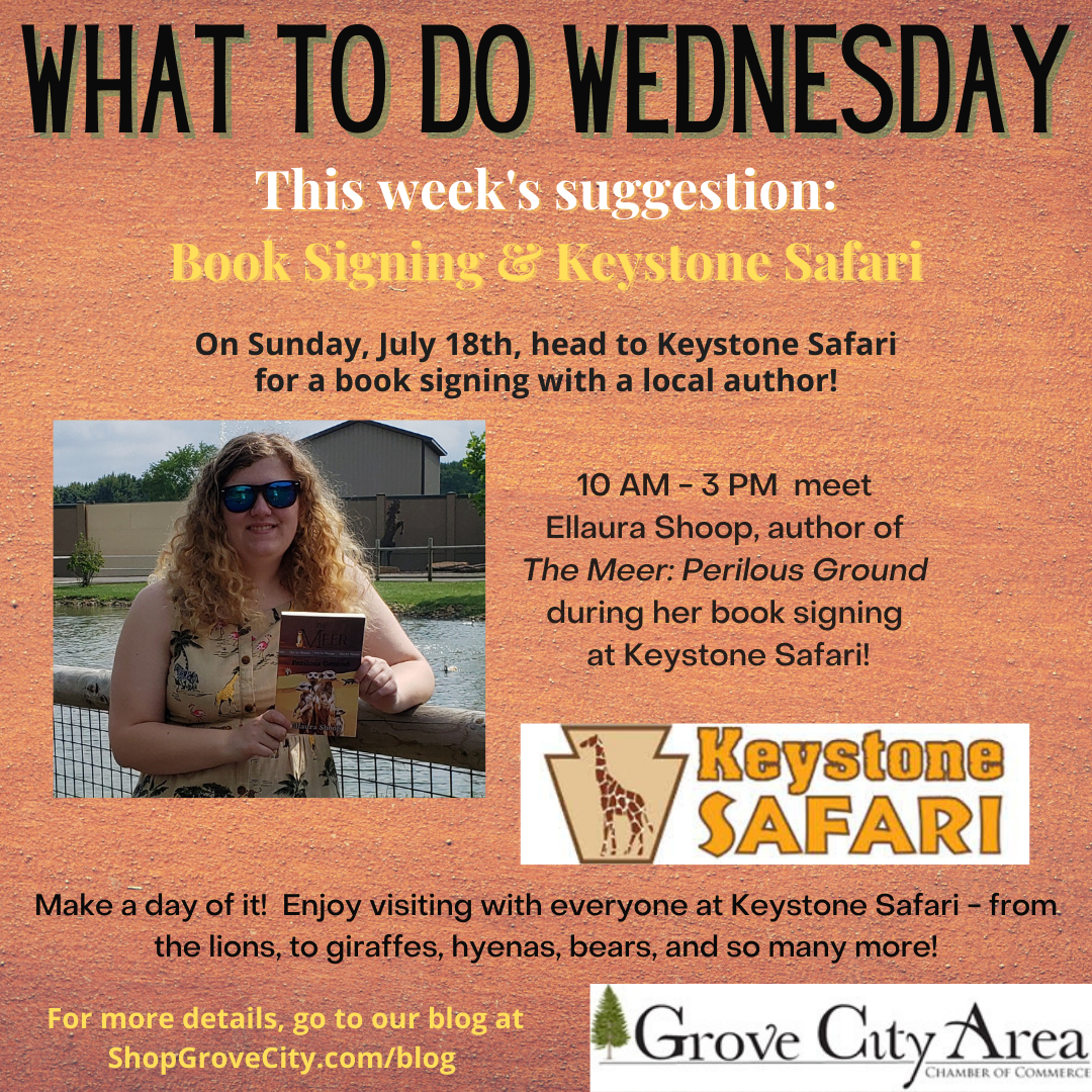 What To Do Wednesday: Book Signing & Keystone Safari