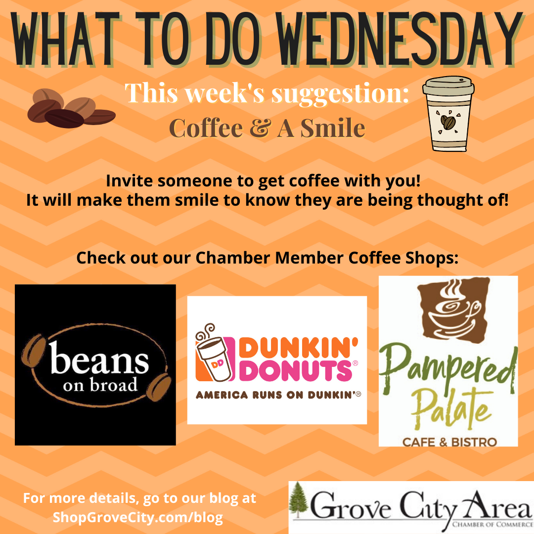 What To Do Wednesday: Coffee & A Smile