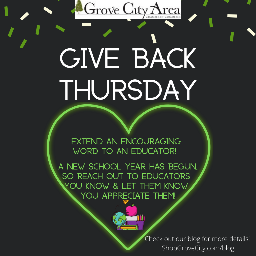 Give Back Thursday: Encourage Educators