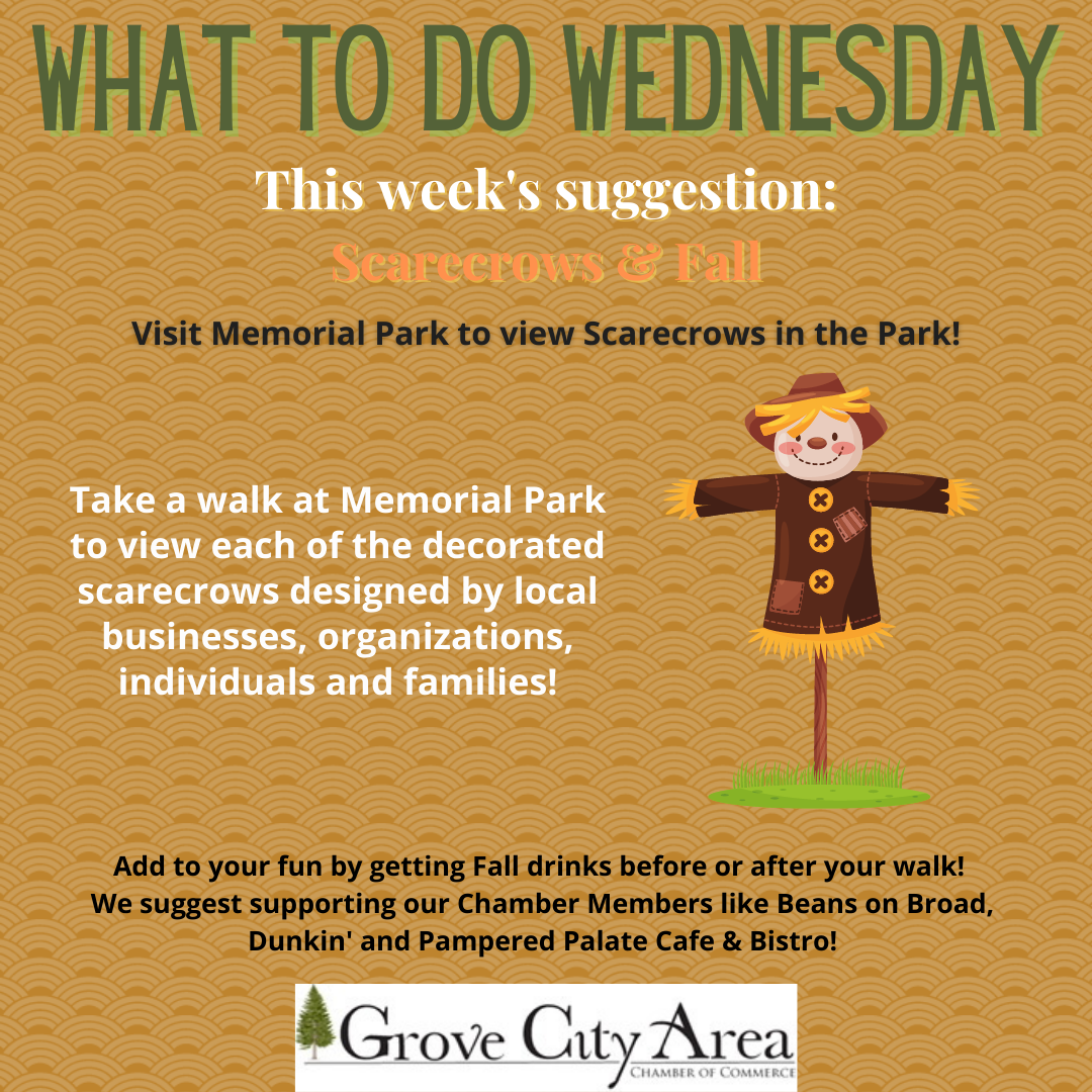 What To Do Wednesday: Scarecrows & Fall