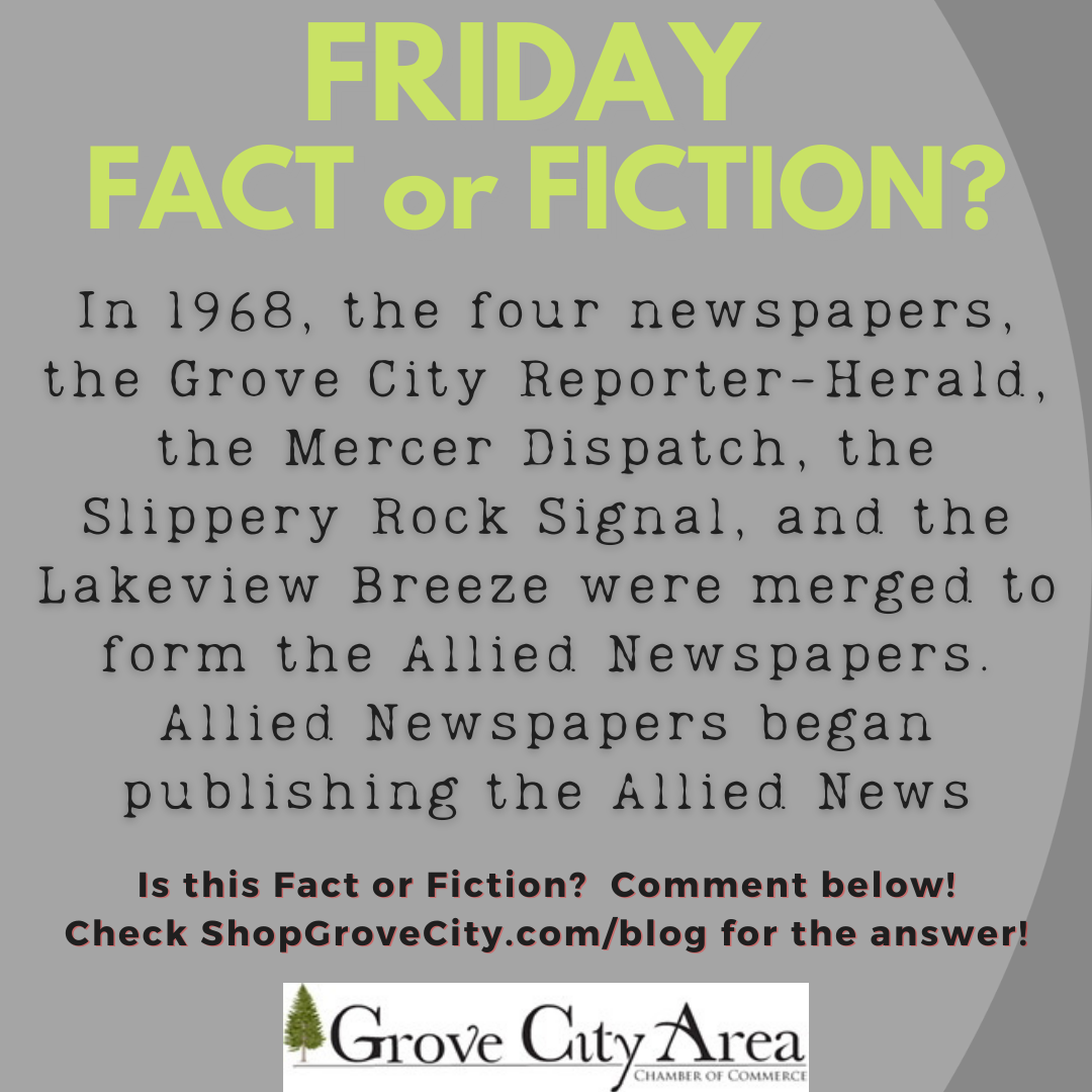 Friday Fact or Fiction #39