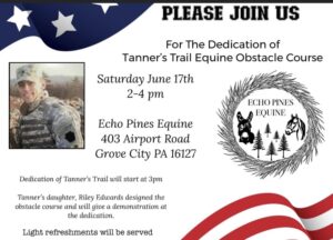 Ribbon Cutting at Echo Pines Equine, Inc. for Tanner's Trail Equestrian Obstacle Course @ Echo Pines Equine, Inc.