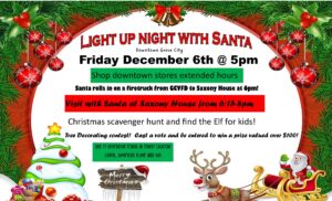 Light Up Night With Santa in Downtown Grove City @ Downtown Grove City