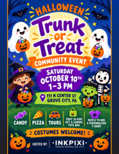 Halloween Trunk or Treat at Ink Pixi @ Ink Pixi
